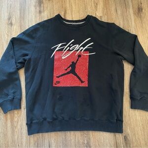 Vintage 90s Nike Flight Air Jordan Jumpman Sweatshirt Crew Neck